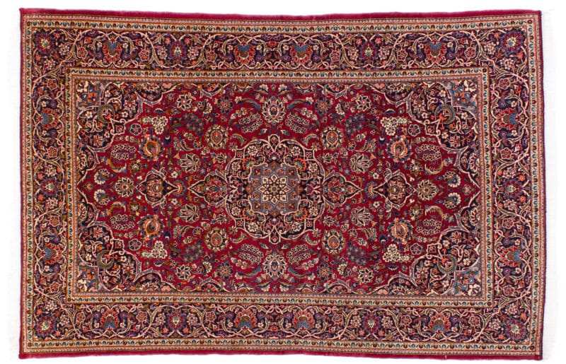 Teppich Keshan alt | ca. 135 x 200 cm – jetzt kaufen bei Lifetex-Heimtextilien.de