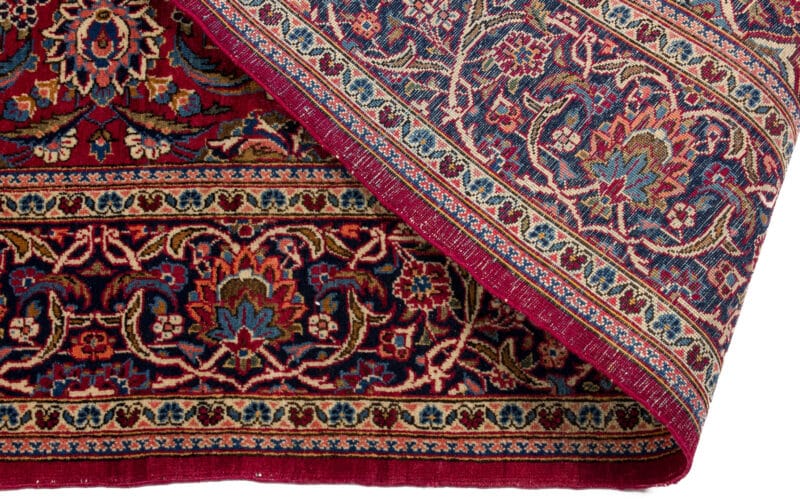 Teppich Keshan alt | ca. 135 x 200 cm – Detailbild 4 – jetzt kaufen bei Lifetex-Heimtextilien.de
