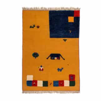 Teppich Kelim Gabbeh | ca. 100 x 140 cm – jetzt kaufen bei Teppich-kaufen-XXL.de