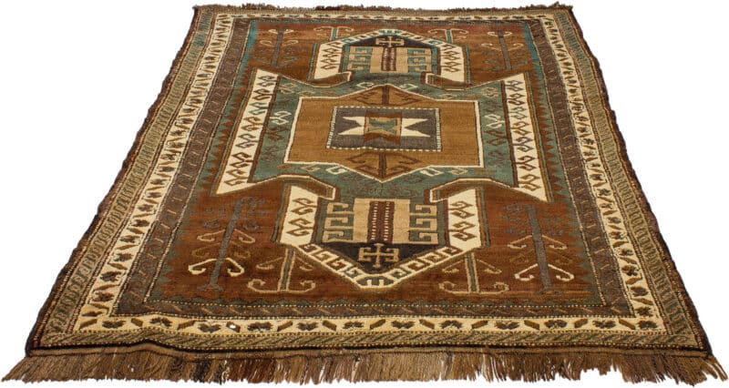 Teppich Kazak | ca. 140 x 200 cm – Detailbild 2 – jetzt kaufen bei Lifetex-Heimtextilien.de