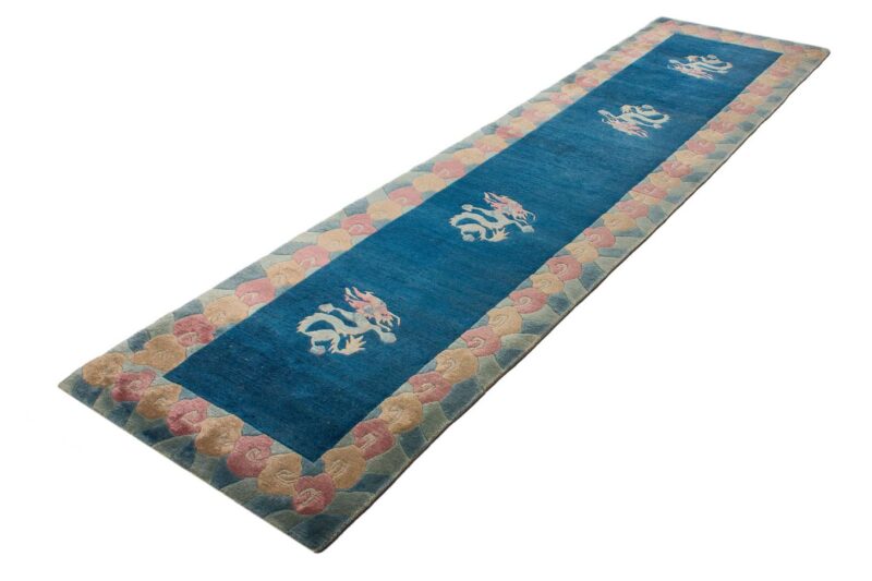 Teppich Läufer Drachenmotiv | ca. 95 x 345 cm – Detailbild 1 – jetzt kaufen bei Lifetex-Heimtextilien.de