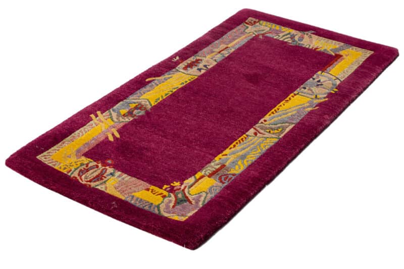 Teppich Nepali Modern | ca. 75 x 150 cm – Detailbild 1 – jetzt kaufen bei Lifetex-Heimtextilien.de