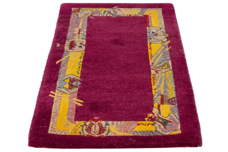 Teppich Nepali Modern | ca. 75 x 150 cm – Detailbild 2 – jetzt kaufen bei Lifetex-Heimtextilien.de