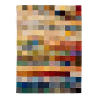 Teppich Multicolor Pixel Seide | ca. 120 x 160 cm – jetzt kaufen bei Teppich-kaufen-XXL.de