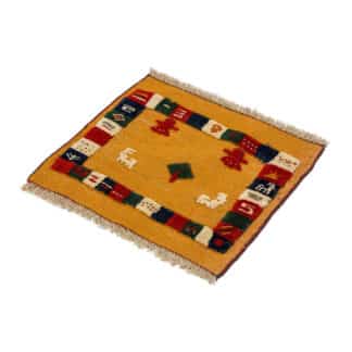 Teppich Poshti Ghashghai Kelim | ca. 50 x 50 cm – jetzt kaufen bei Lifetex-Heimtextilien.de