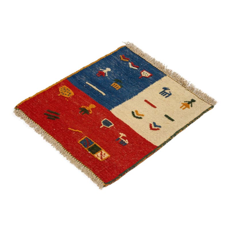 Teppich Poshti Ghashghai Kelim | ca. 50 x 50 cm – jetzt kaufen bei Lifetex-Heimtextilien.de