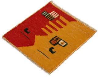 Teppich Poshti Ghashghai Kelim | ca. 50 x 50 cm – jetzt kaufen bei Lifetex-Heimtextilien.de