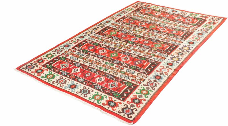 Großteppich Kelim Geometrisch Türkei | ca. 175 x 265 cm – Detailbild 1 – jetzt kaufen bei Lifetex-Heimtextilien.de
