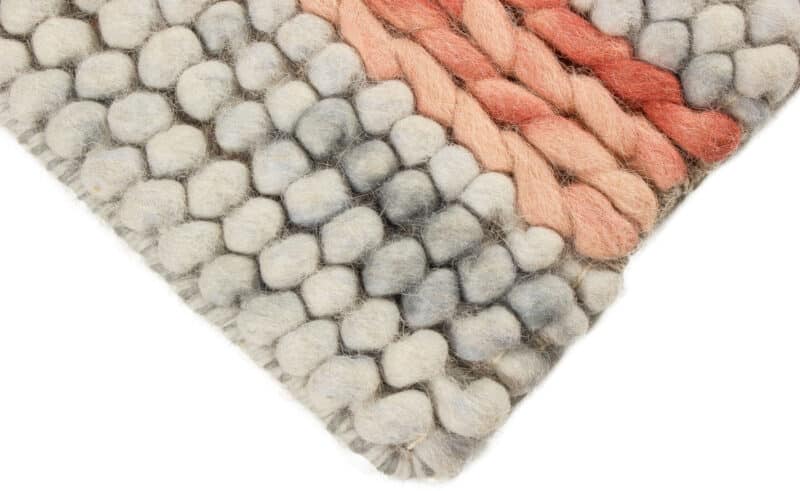 Teppich Bubble Modern gestreift | ca. 75 x 95 cm – Detailbild 2 – jetzt kaufen bei Lifetex-Heimtextilien.de