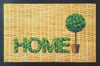 Türmatte Home Bast-Look - 40x60 cm | Fußmatte, Sauberlaufmatte – jetzt kaufen bei Lifetex-Heimtextilien.de