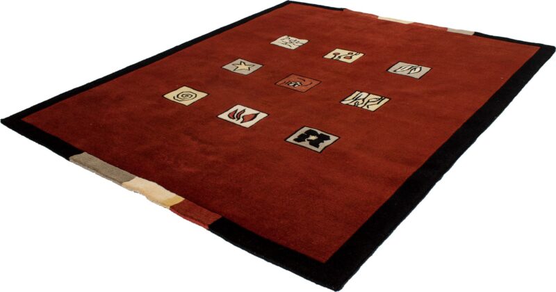 Teppich Nepali Super | ca. 180 x 220 cm – Detailbild 1 – jetzt kaufen bei Lifetex-Heimtextilien.de