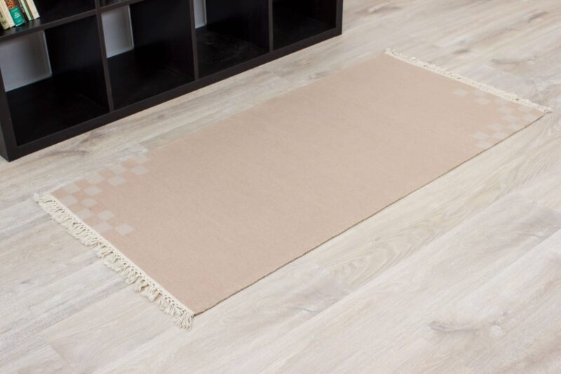 Brücke Handwebteppich Modern | ca. 70 x 140 cm – Detailbild 1 – jetzt kaufen bei Lifetex-Heimtextilien.de