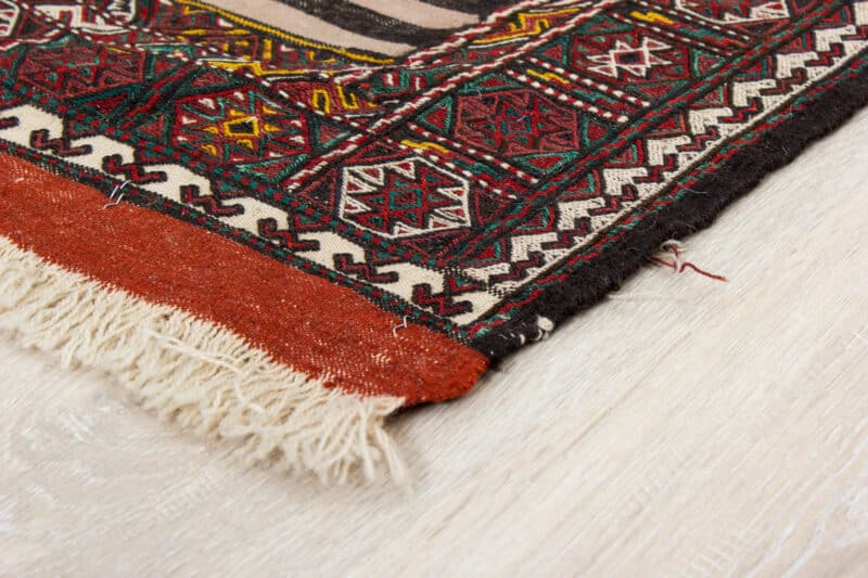 Teppich Kelim | ca. 100 x 185 cm – Detailbild 2 – jetzt kaufen bei Lifetex-Heimtextilien.de