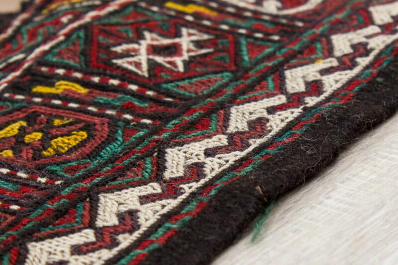 Teppich Kelim | ca. 100 x 185 cm – Detailbild 3 – jetzt kaufen bei Lifetex-Heimtextilien.de