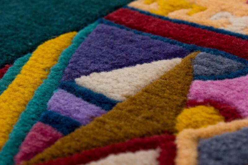 Teppich Nepal | ca. 175 x 240 cm – Detailbild 4 – jetzt kaufen bei Lifetex-Heimtextilien.de