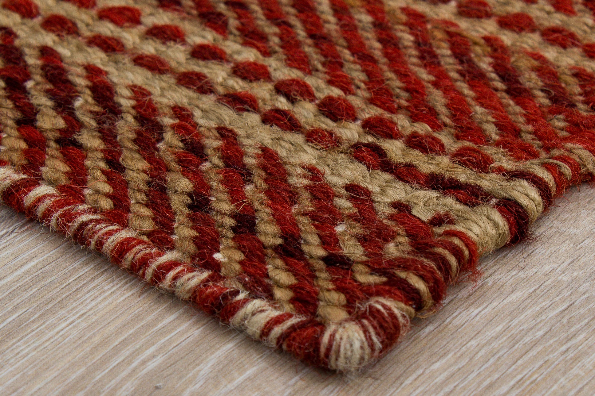 Teppich Poshti Flatweave | ca. 60 x 90 cm – Detailbild 2 – jetzt kaufen bei Lifetex-Heimtextilien.de