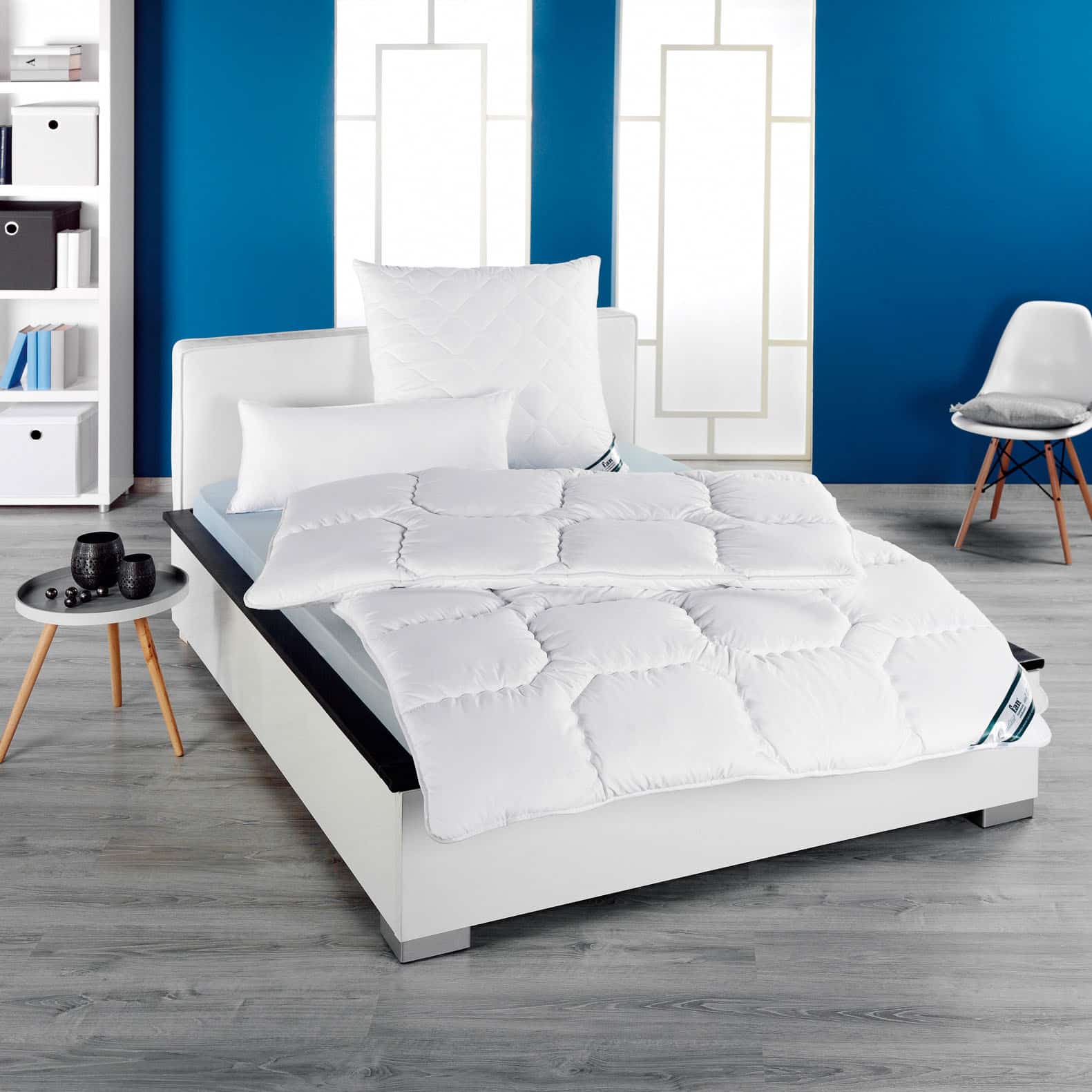 f.a.n. Kansas Mikrofaser Steppbettdecke, normal-warm – jetzt kaufen bei Lifetex-Heimtextilien.de