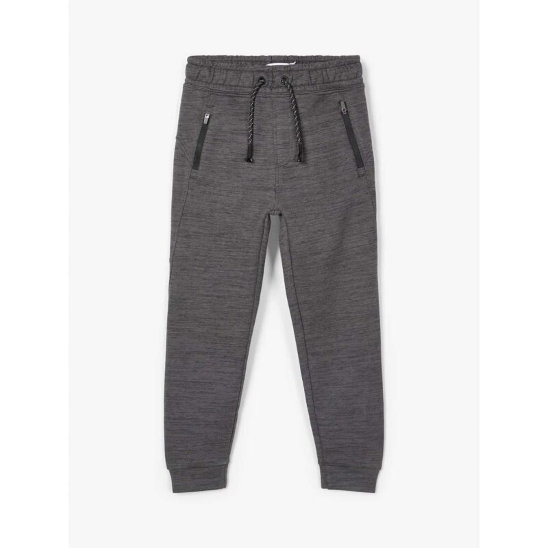 NAME IT Kids Jungen Scott Sweatpants Jogginghose Dunkelgrau – Detailbild 2 – jetzt kaufen bei Lifetex-Heimtextilien.de