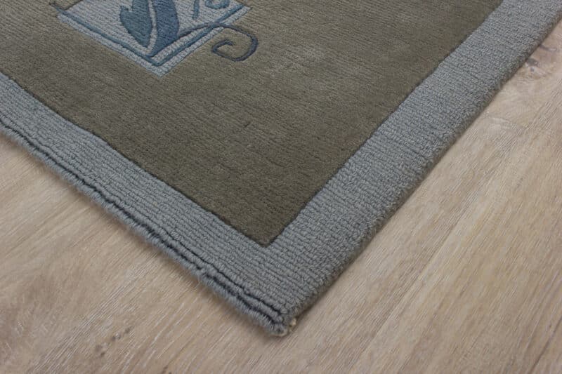 Designteppich Nepal modern quadratisch | ca. 205 x 205 cm – Detailbild 2 – jetzt kaufen bei Lifetex-Heimtextilien.de