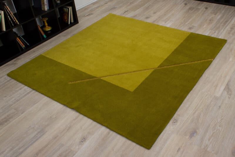 Designteppich modern quadratisch | ca. 200 x 200 cm – Detailbild 1 – jetzt kaufen bei Lifetex-Heimtextilien.de