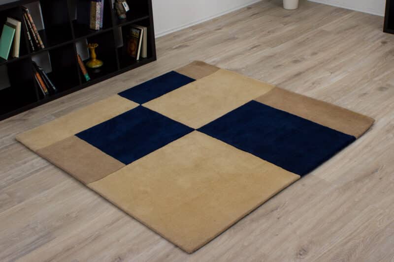 Designteppich modern quadratisch | ca. 160 x 160 cm – Detailbild 1 – jetzt kaufen bei Lifetex-Heimtextilien.de