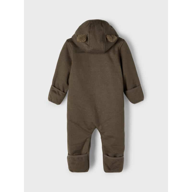 NAME IT Baby Unisex Overall Nbnmada Regenanzug in Braun – Detailbild 2 – jetzt kaufen bei Lifetex-Heimtextilien.de