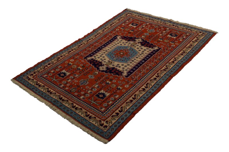 Teppich Kelim Senneh | ca. 140 x 190 cm – Detailbild 1 – jetzt kaufen bei Lifetex-Heimtextilien.de