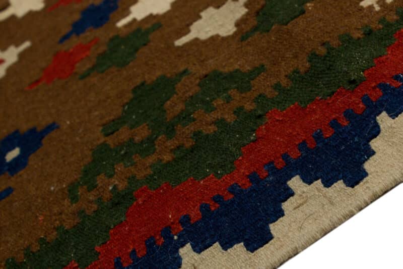 Teppich Kelim Senneh | ca. 105 x 140 cm – Detailbild 3 – jetzt kaufen bei Lifetex-Heimtextilien.de