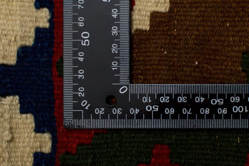 Teppich Kelim Senneh | ca. 105 x 140 cm – Detailbild 5 – jetzt kaufen bei Lifetex-Heimtextilien.de