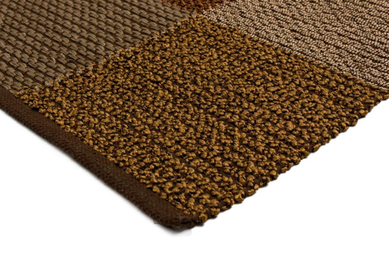 Teppich Kelim Modern Quadrate | ca. 120 x 180 cm – Detailbild 2 – jetzt kaufen bei Lifetex-Heimtextilien.de