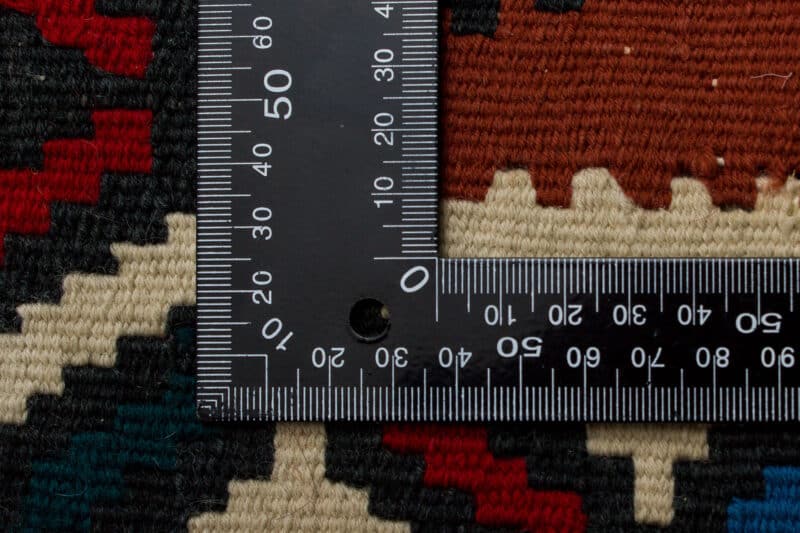 Teppich Kelim Täbriz mit Bordüre | ca. 105 x 200 cm – Detailbild 5 – jetzt kaufen bei Lifetex-Heimtextilien.de