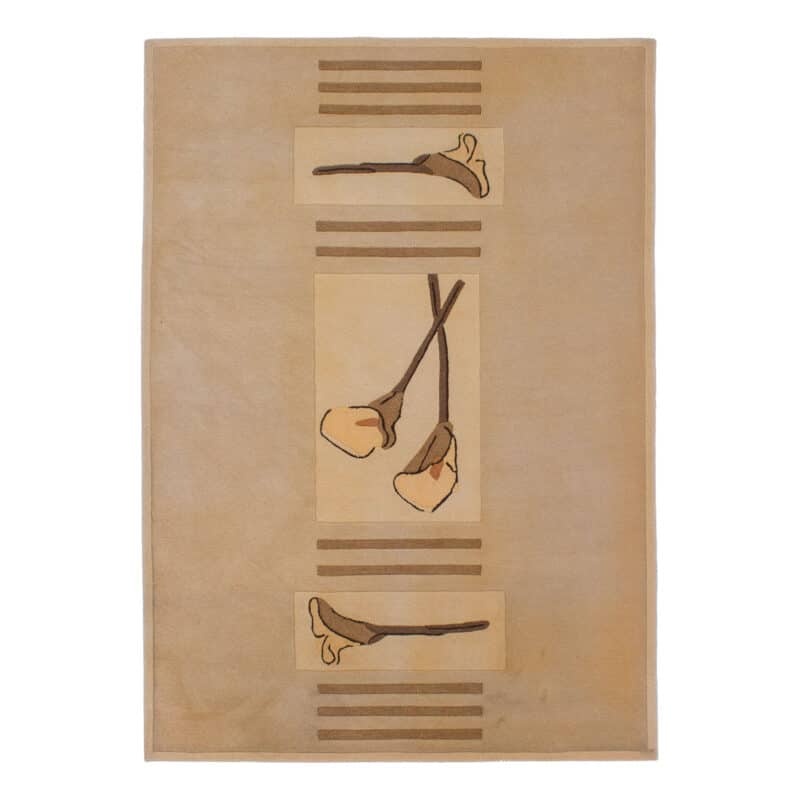 Designteppich Modern Blumenkelche | ca. 170 x 240 cm – jetzt kaufen bei Lifetex-Heimtextilien.de
