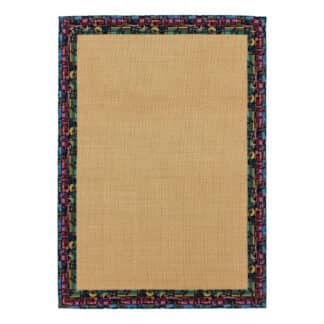 Designteppich modern Sisal mit Bordüre | ca. 170 x 230 cm – jetzt kaufen bei Teppich-kaufen-XXL.de