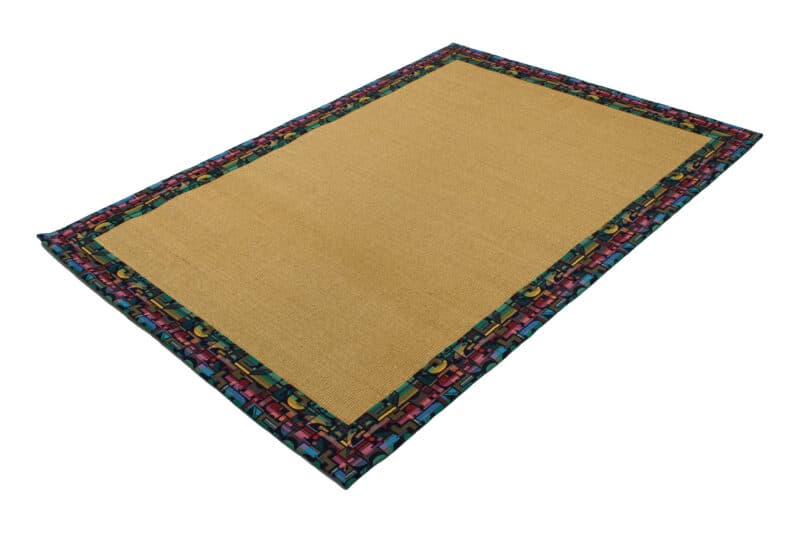 Designteppich modern Sisal mit Bordüre | ca. 170 x 230 cm – Detailbild 1 – jetzt kaufen bei Lifetex-Heimtextilien.de