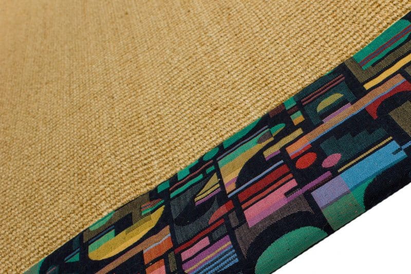 Designteppich modern Sisal mit Bordüre | ca. 170 x 230 cm – Detailbild 3 – jetzt kaufen bei Lifetex-Heimtextilien.de