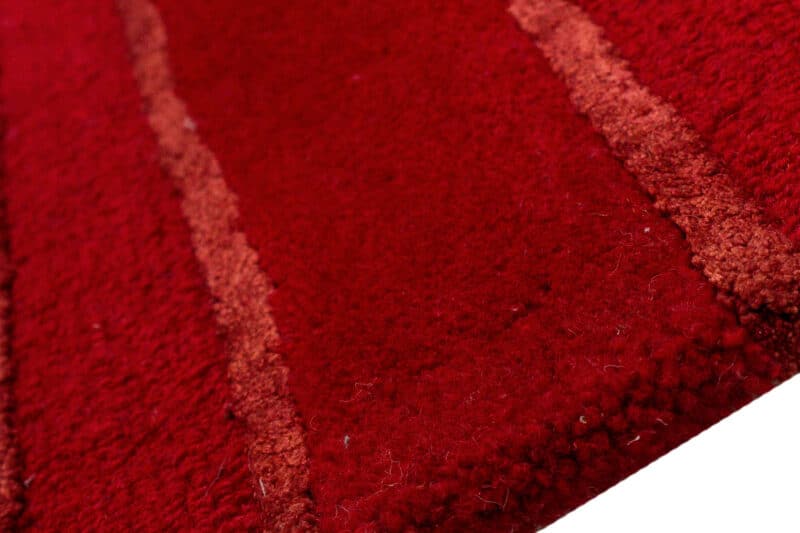 Designteppich Modern Kontur Wellenform mit Kunstseide | ca. 170 x 240 cm – Detailbild 3 – jetzt kaufen bei Lifetex-Heimtextilien.de