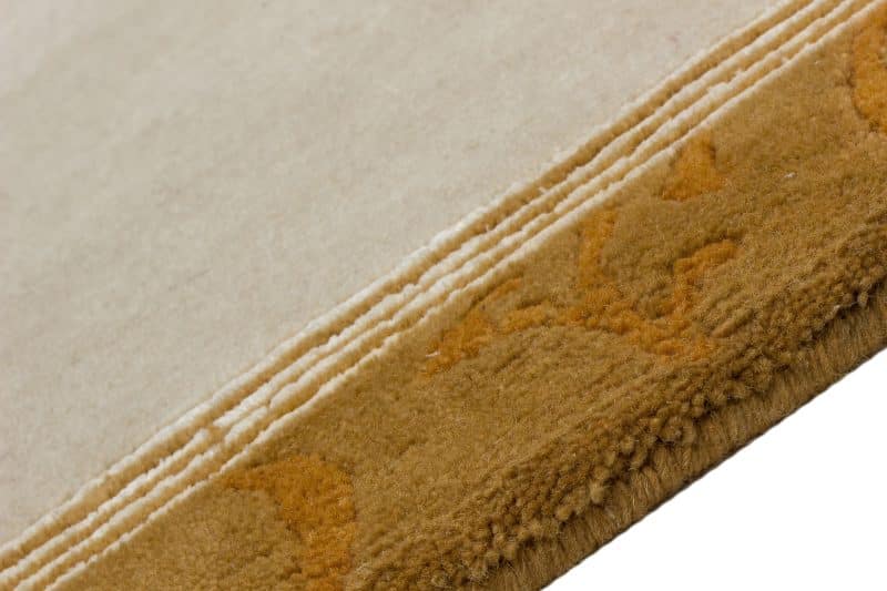 Designteppich Nepali Modern mit Bordüre | ca. 90 x 160 cm – Detailbild 3 – jetzt kaufen bei Lifetex-Heimtextilien.de