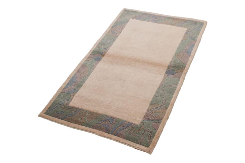 Designteppich Nepal Modern mit Bordüre | ca. 95 x 150 cm – Detailbild 1 – jetzt kaufen bei Lifetex-Heimtextilien.de