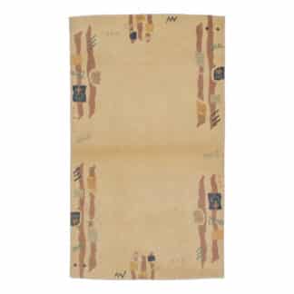 Designteppich Nepal Modern mit Bordüre | ca. 95 x 150 cm – jetzt kaufen bei Lifetex-Heimtextilien.de
