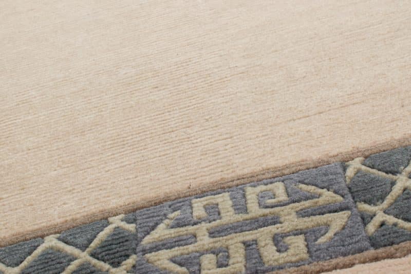 Teppich Nepal Modern mit Bordüre | ca. 95 x 150 cm – Detailbild 4 – jetzt kaufen bei Lifetex-Heimtextilien.de