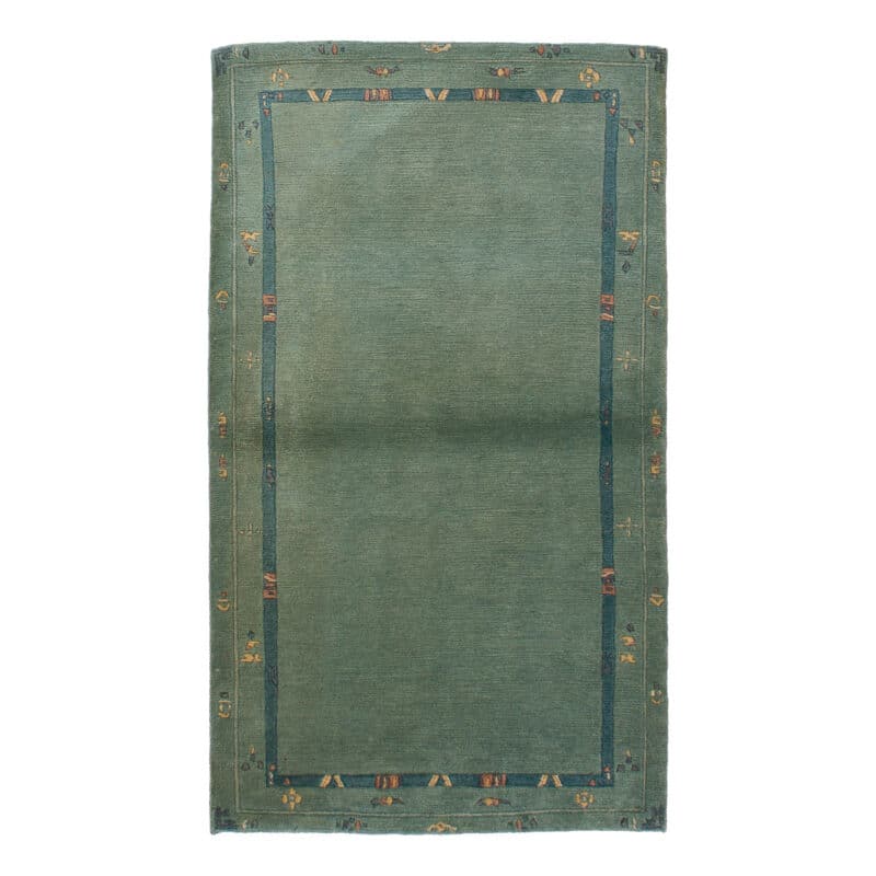 Teppichbrücke Nepali Modern mit Bordüre | ca. 85 x 160 cm – jetzt kaufen bei Lifetex-Heimtextilien.de