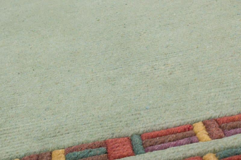 Teppich Nepal Modern mit Bordüre | ca. 90 x 165 cm – Detailbild 4 – jetzt kaufen bei Lifetex-Heimtextilien.de
