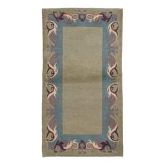 Teppich Brücke Nepal mit Bordüre | ca. 75 x 135 cm – jetzt kaufen bei Lifetex-Heimtextilien.de