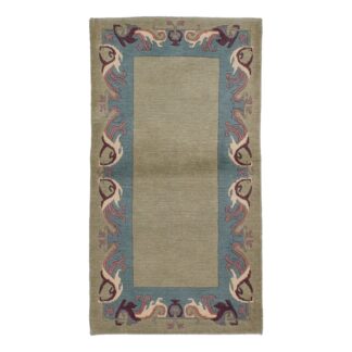 Teppich Brücke Nepal mit Bordüre | ca. 75 x 135 cm – jetzt kaufen bei Teppich-kaufen-XXL.de
