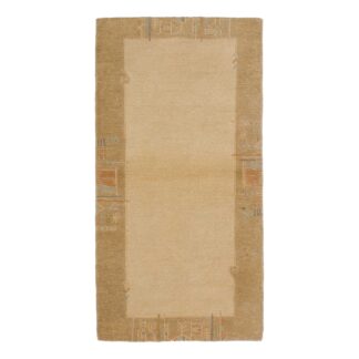 Teppich Brücke Nepal modern mit Bordüre | ca. 75 x 145 cm – jetzt kaufen bei Teppich-kaufen-XXL.de
