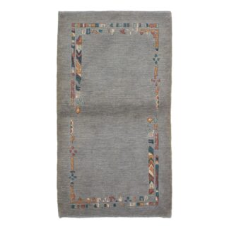 Teppich Brücke Nepal modern mit Bordüre | ca. 75 x 140 cm – jetzt kaufen bei Teppich-kaufen-XXL.de