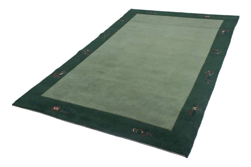 Großteppich Nepali modern mit Bordüre | ca. 200 x 295 cm – Detailbild 1 – jetzt kaufen bei Lifetex-Heimtextilien.de