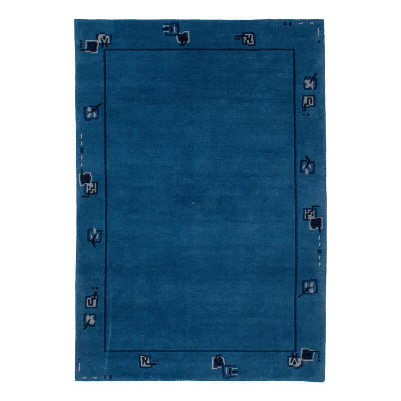 Teppich Nepal modern mit Bordüre | ca. 115 x 175 cm – jetzt kaufen bei Lifetex-Heimtextilien.de