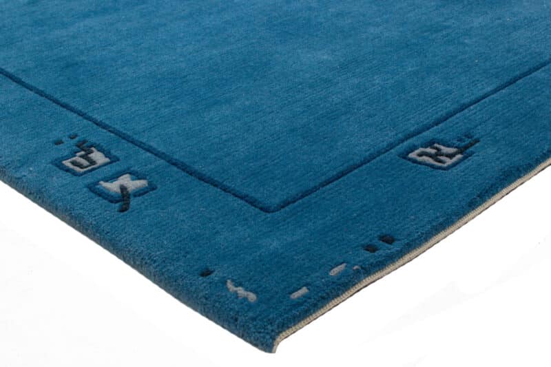 Teppich Nepal modern mit Bordüre | ca. 120 x 170 cm – Detailbild 2 – jetzt kaufen bei Lifetex-Heimtextilien.de