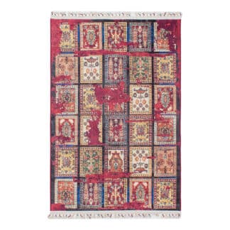 Teppich Vintage Felder Print | ca. 160 x 230 cm – jetzt kaufen bei Lifetex-Heimtextilien.de